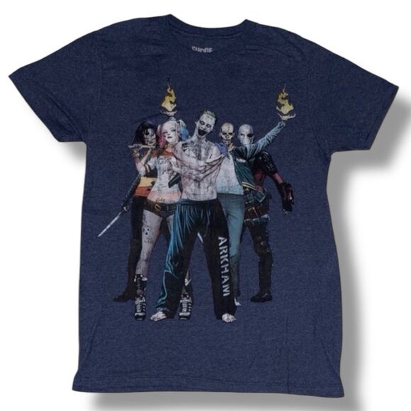 DC Comics Graphic T-Shirt Suicide Squad Movie Size Small EUC - Picture 3 of 16